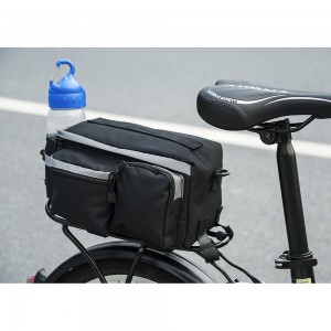 Waterproof durable bicycle riding bag tube triangle bag with Velcro can be customized large discount