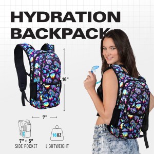 Hydration Pack, Hydration Backpack – Water Backpack with 2l Hydration, Festival Essential Hydration Pack Hydropack Hydro for Hiking