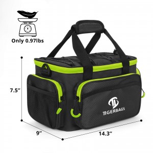 Fishing gear bag Fishing bag rip-proof with padded shoulder strap