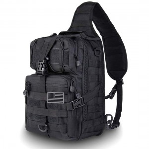 Adjustable shoulder strap tactical backpack waterproof high-density material