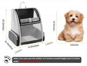 Innovative travel bags for cats and dogs Pet backpacks