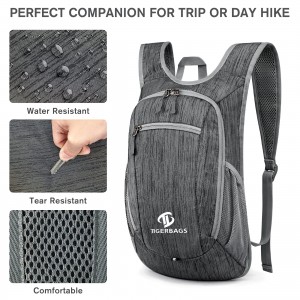 Durable Waterproof Travel Hiking Bag Backpack Foldable