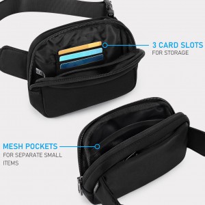 Fashionable small Fanny pack can be customized for convenience
