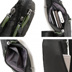 New chest and shoulder backpack Fanny pack crossbody bag durable for men