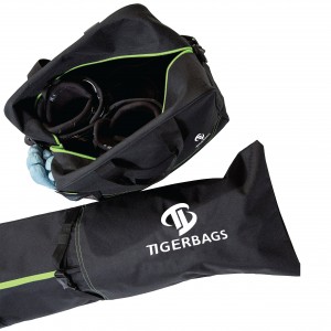 Customizable large-capacity ski bag combination set ski boot bag