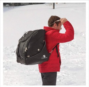 Polyester fiber large capacity bag ski equipment ski backpack can be customized high-end