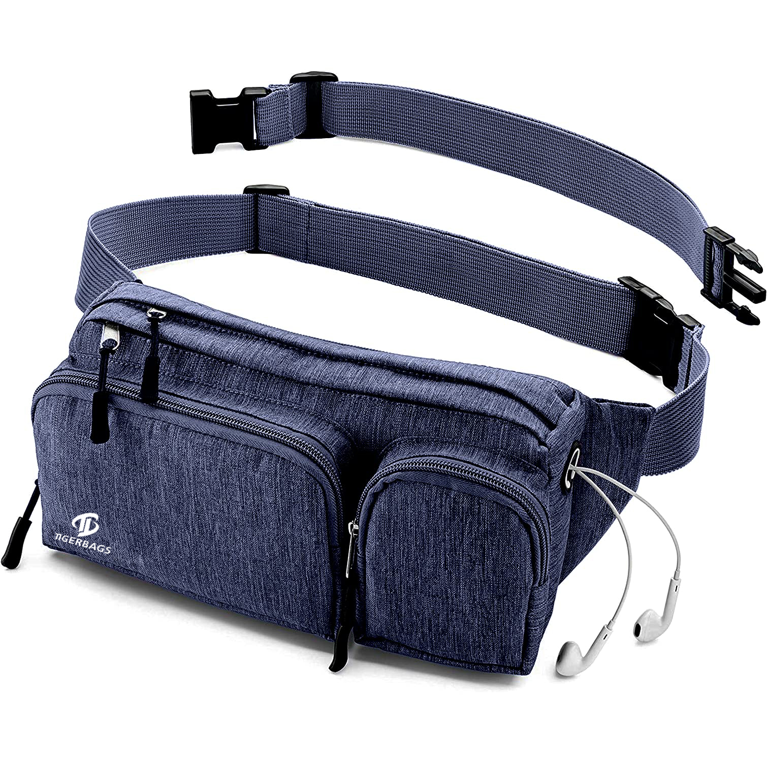 Unisex Waist Bag Waterproof Wear-Resistant Fashion Waist Bag