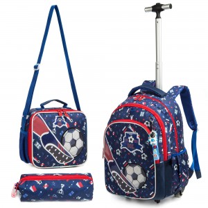 Adjustable cartoon backpack pull lever duffle bag universal for school trips