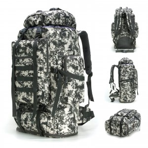 Outdoor tactics backpack rucksack outdoor travel camping large capacity waterproof