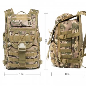 Nylon waterproof anti-scratch tactical backpack laptop backpack survival pack