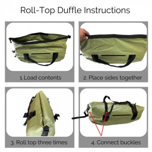 Waterproof dry bag duffel bag 40l / 60l / 100l can be customized duffel bags, keep the equipment dry, factory customized large discount