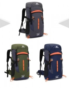 Factory Wholesale New Outdoor Sports Backpack 50L Mountaineering Bag Men′s Backpack Large Capacity Hiking Bag