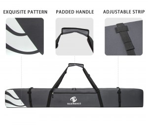 Customizable Durable Backpack 600D Oxford Cloth Ski Backpack Waterproof