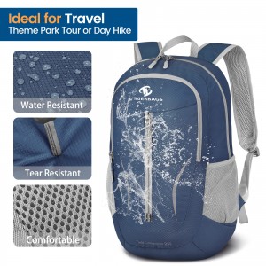 Hiking Bag Foldable Lightweight Waterproof Backpack