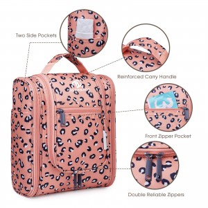 Fashionable large-capacity cosmetic bag storage bag can be hung