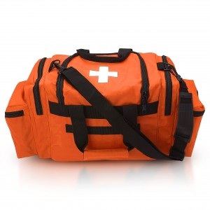 Orange large capacity Luxury Emergency Medical first Aid Kit is customizable