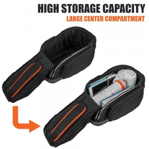 Bicycle back-up bag – clip-on quick retracting bicycle commuter bag factory direct sales