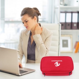 Compact first aid kit is waterproof, durable and wear-resistant with handle
