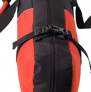 Padded ski bag single ski travel bag soft lining can be customized