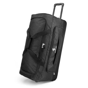 Wheeled Rolling Duffle Bag, Durable Design, Telescoping Handle, Multiple Compartments, Tie-Down Capabilities, 30 Inch
