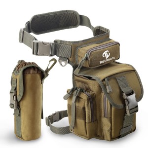 Tear resistant solid color, not easy to fade nylon Tactical Drop Leg Pouch Bag