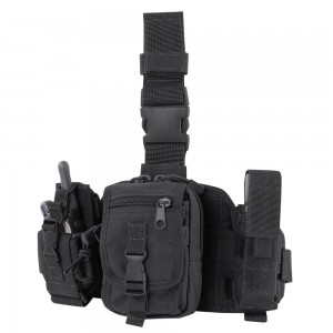 Practical and durable Tactical Drop Leg Pouch Bag is removable