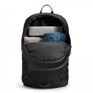 Black computer backpack travel backpack strong durable custom