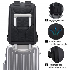 Customizable large-capacity business smart computer backpack