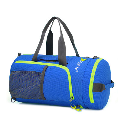 Factory Customized Durable Outdoor Leisure Back Pack Weekend Travel Foldable Gym Sport Shoulder Duffle Bag for Men