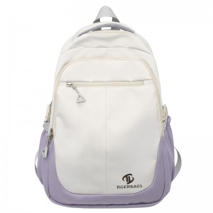 Schoolbag female new large capacity junior high school high school backpack male light day system simple fashion port style backpack