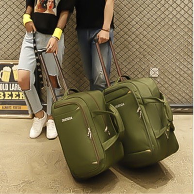 Large Capacity Folding Luggage Trolley Bag Carry on Rolling Other Luggage Travel Bags