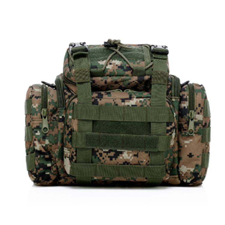 Camouflage fishing gear bag