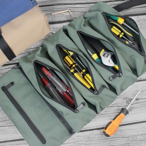 Canvas car on-board multifunctional storage tool bag electrical hardware kit durable bag wholesale factory direct