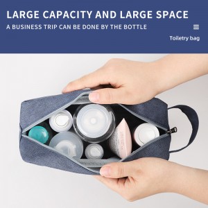 Portable portable travel cosmetics storage bag Multifunctional waterproof makeup bag dry and wet separation toiletry bag