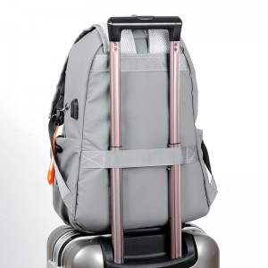 Minimalist backpack, casual solid color backpack, business commuting computer bag, middle school student backpack