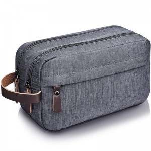 Wholesale men’s toiletry bag new vintage Oxford cloth portable makeup bag waterproof portable business storage bag