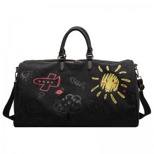 Personalized Graffiti Travel Bag Business Trip Outdoor Duffel Bag Casual Portable Messenger Bag