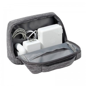 New cationic digital storage bag portable travel multifunctional hand hold makeup toiletries power storage bag