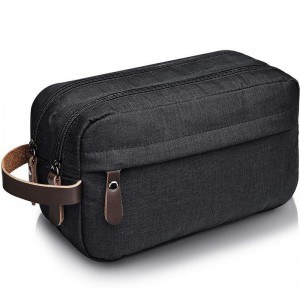 Wholesale men’s toiletry bag new vintage Oxford cloth portable makeup bag waterproof portable business storage bag