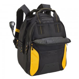 Durable tool bag backpack, yellow multi-color custom, available back amount of large discount