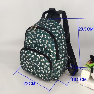 Wholesale Fashion Leisure, Outdoor Travel, Waterproof School Backpack Bag, PU Leather