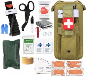 Trauma kit, tourniquet, emergency survival kit medical kit