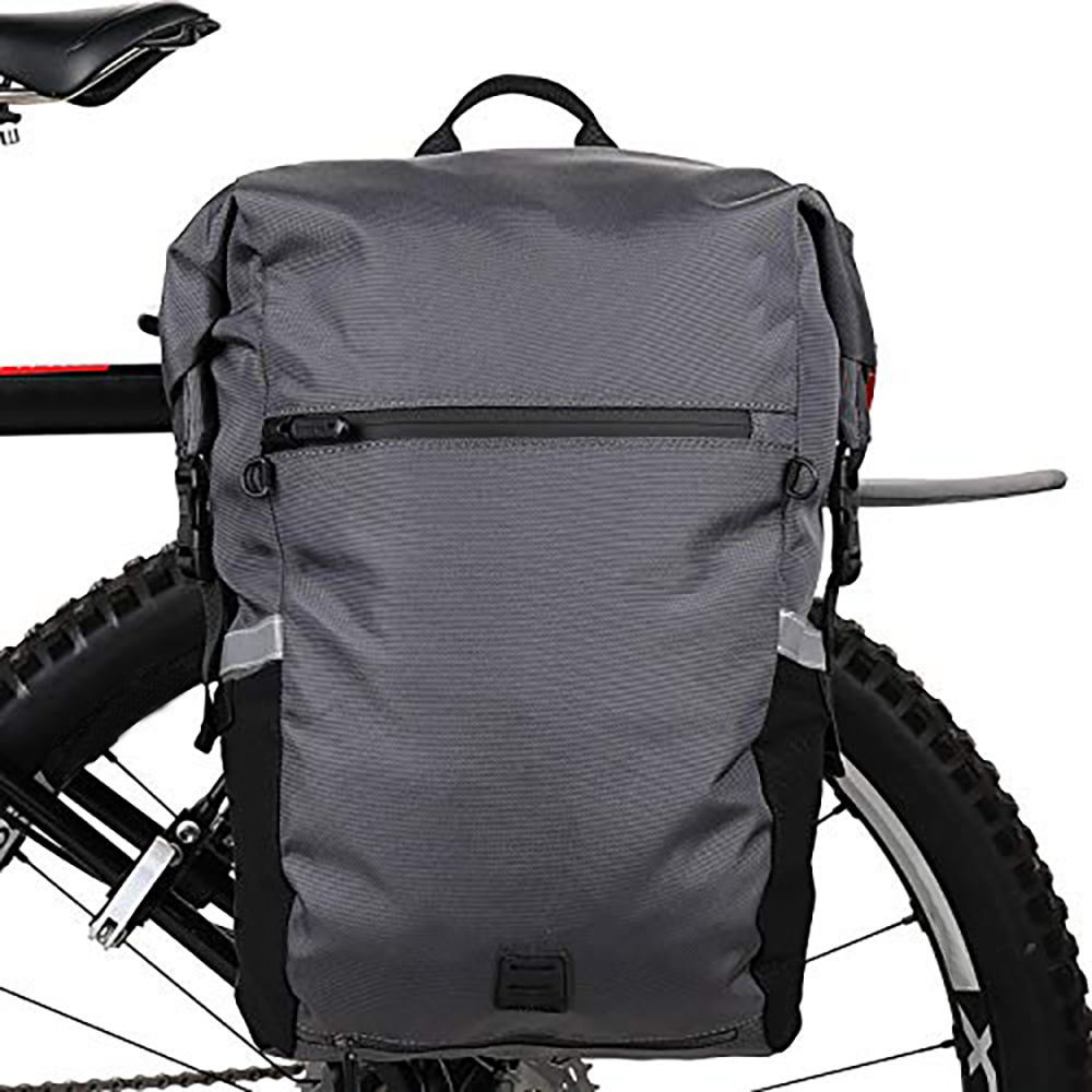 Bike Bag Waterproof Backpack Convertible – 2 in 1 bike saddle bag Shoulder bag Laptop Professional bike accessories
