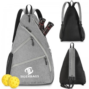Pick Ball Bag, double sided crossbody bag/backpack for men and women