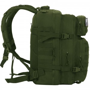 High density nylon waterproof durable tactical backpack breathable and comfortable