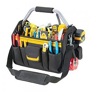 Customizable top open tool bag, customizable size, multi-pocket design multi-color factory outlet