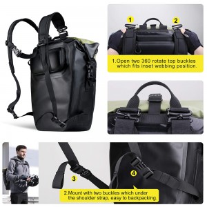 Bicycle backseat bag large capacity bag waterproof durable bag can be customized bicycle bag factory direct sales large discount