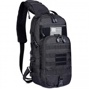 Large capacity soft sling bag Backpack chest bag durable wear