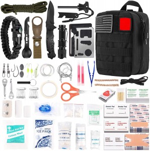 First aid survival kit, professional survival kit, first aid kit, bag