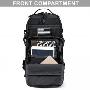 Large capacity soft sling bag Backpack chest bag durable wear
